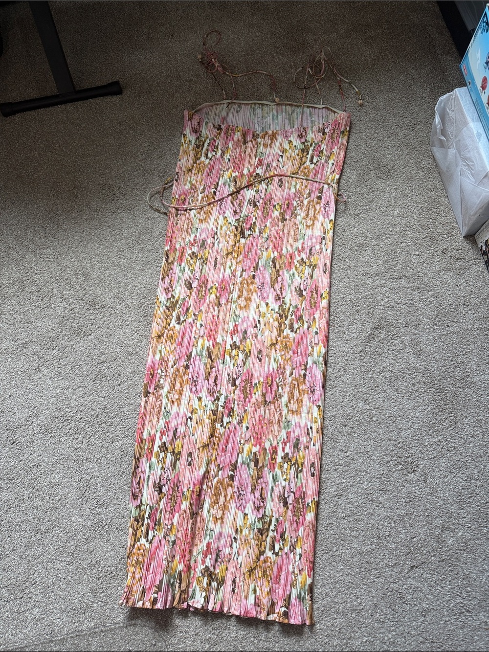 Zimmermann Golden Pleated floral slip dress, size 3, NWT - Picture 13 of 16